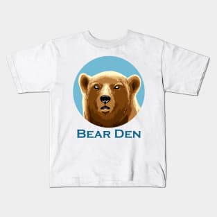 Bear Head Emblem Kids T-Shirt